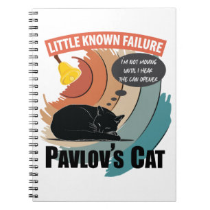 Cuaderno Gato de Pavlov - Psicología divertida