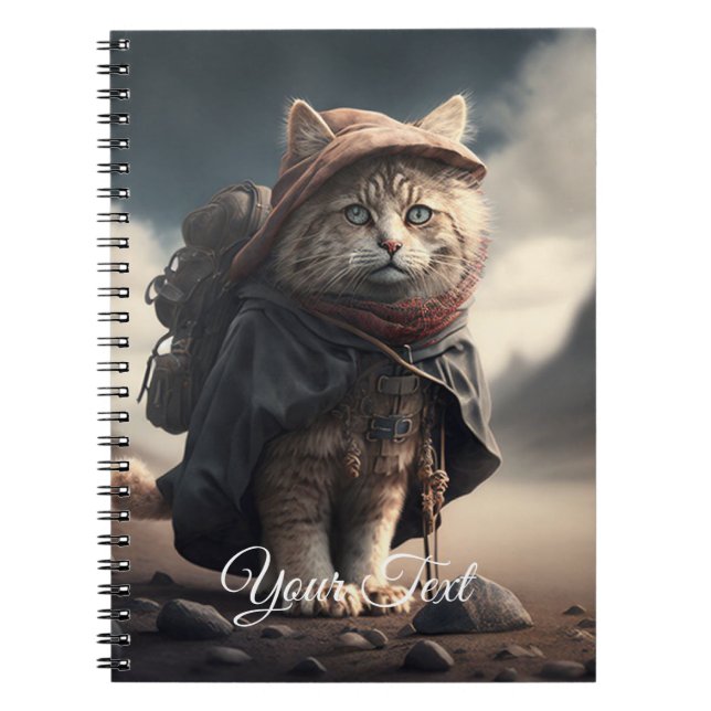Cuaderno Gato de peregrino. (Frente)