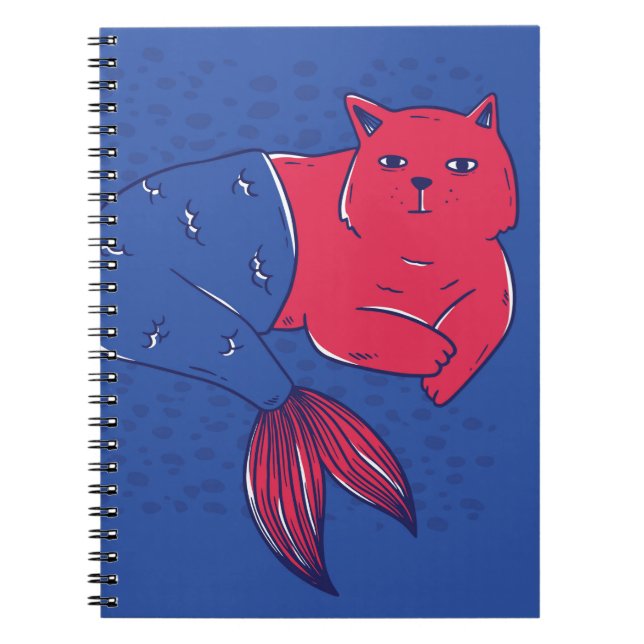 Cuaderno Gato de sirena (Frente)