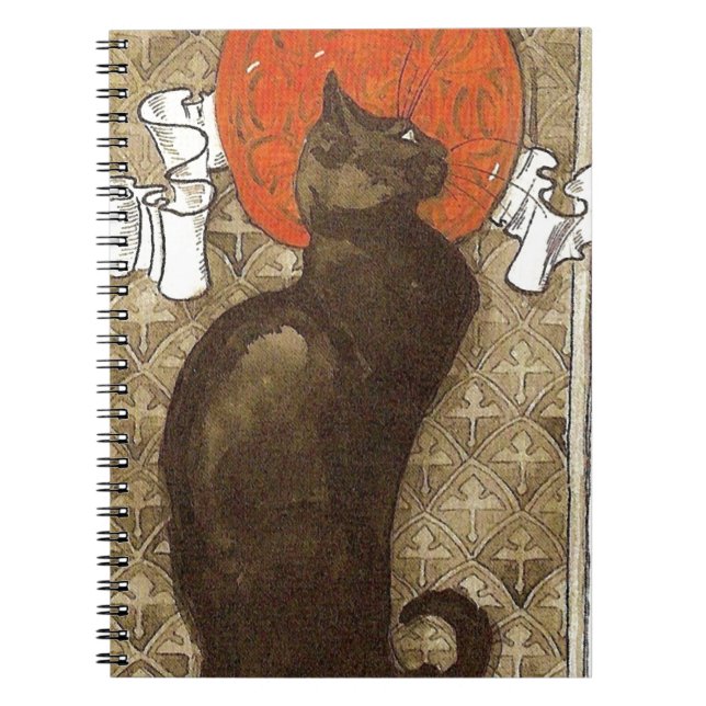 Cuaderno Gato de Steinlein - Art Nouveau (Frente)