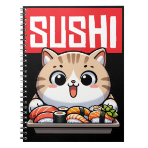 Cuaderno Gato de sushi
