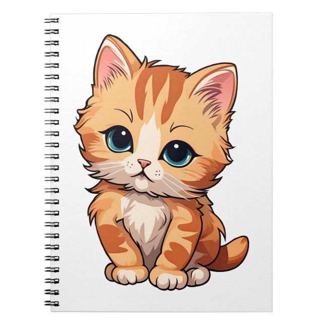Cuaderno Gato de tabla de corte (Frente)