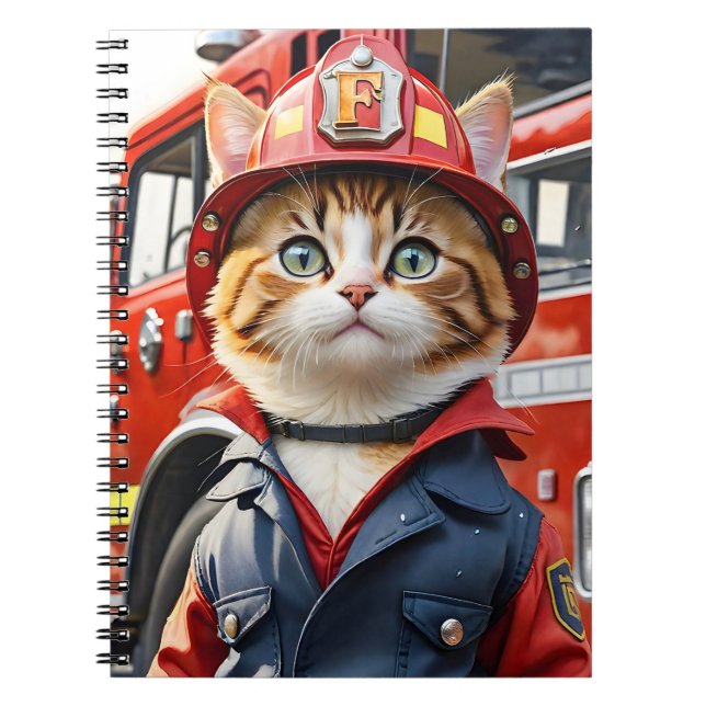 Cuaderno Gato de tabla suave en acuarela uniforme para bomb (Frente)