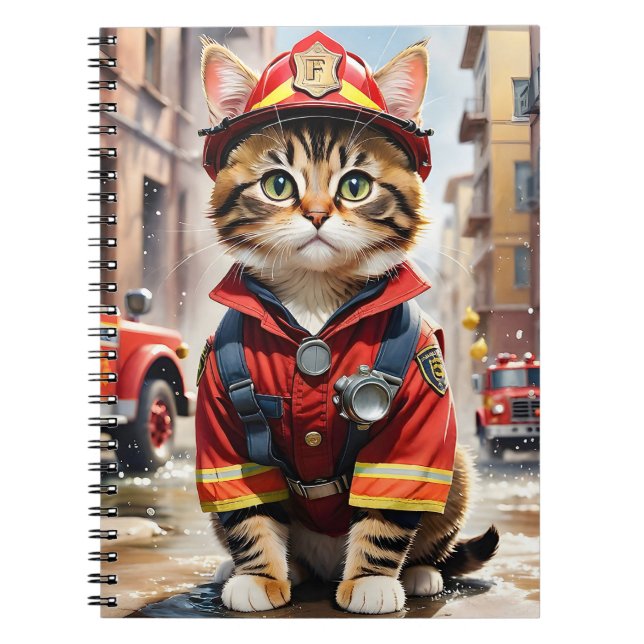 Cuaderno Gato de tabla suave en acuarela uniforme para bomb (Frente)