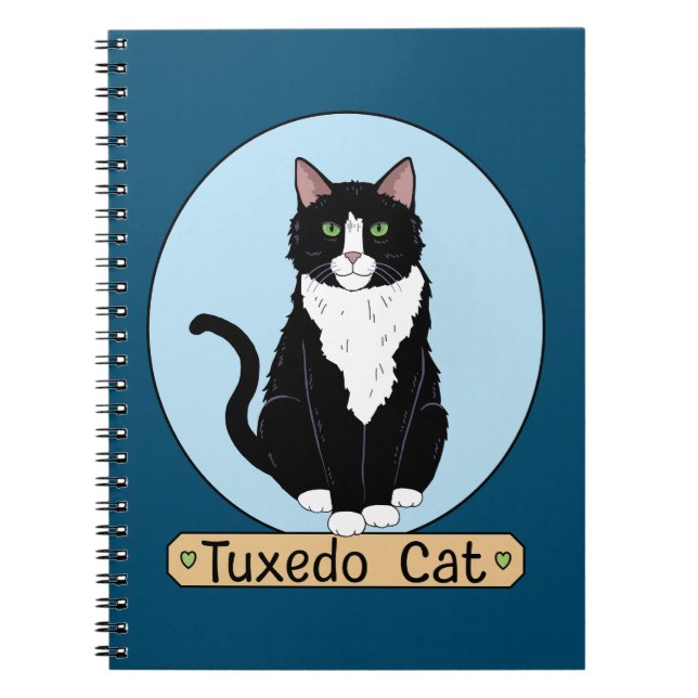 Cuaderno Gato de Tuxedo (Frente)