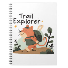 Cuaderno Gato del Explorador de pistas - Portátil