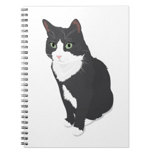 Cuaderno Gato del smoking
