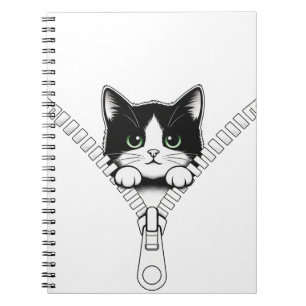 Cuaderno Gato Divertido Gatito Espía 