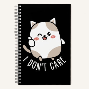 Cuaderno Gato Divertido Lindo Sarcástico Pulgar Arriba Cita