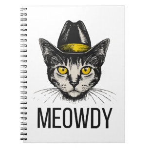 Cuaderno Gato Divertido Miau