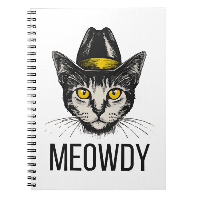 Cuaderno Gato Divertido Miau (Frente)