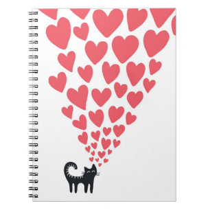 Cuaderno Gato en amor
