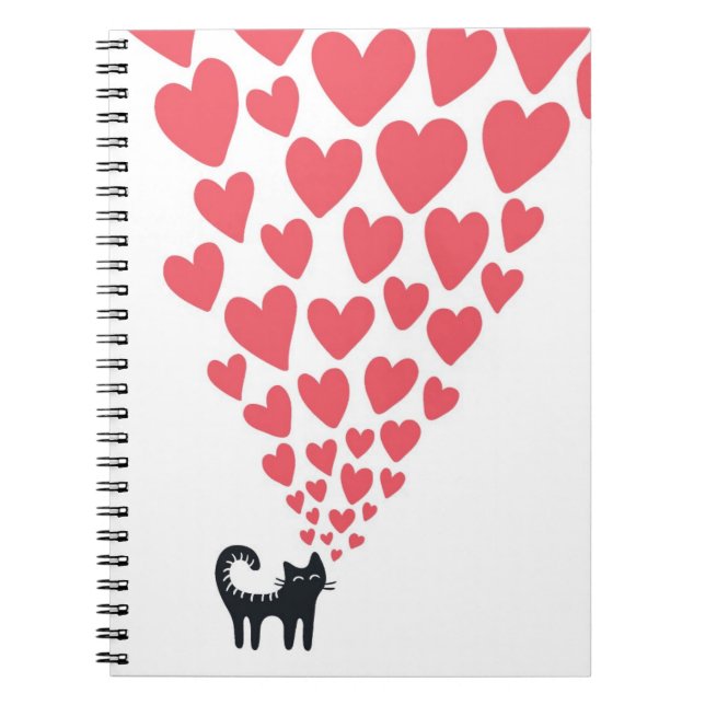 Cuaderno Gato en amor (Frente)