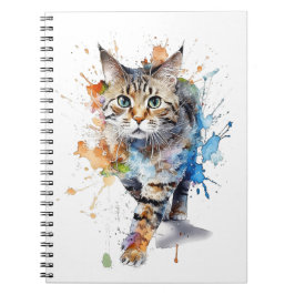Cuaderno Gato en indignación: belleza y gracia