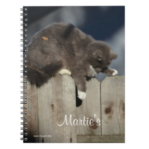 Cuaderno Gato en la cerca (9)