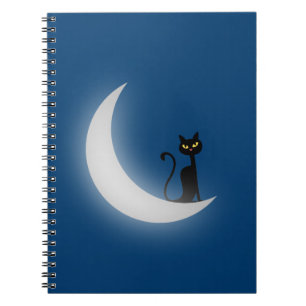 Cuaderno Gato en la luna