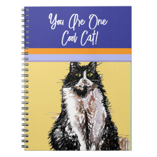 Cuaderno Gato Esmoquin Pastel Gatos Chicos Eres Un Gato Gen