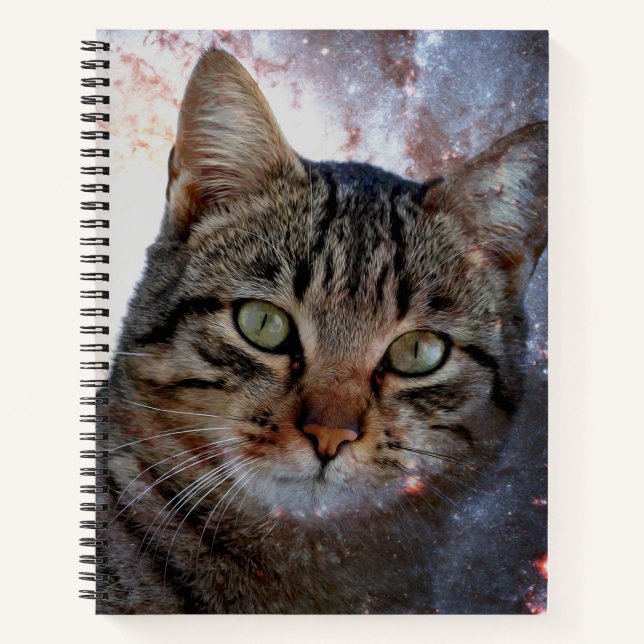 Cuaderno Gato espacial (Anverso)