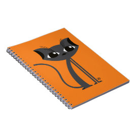 Cuaderno Gato espeluznante - Portátil