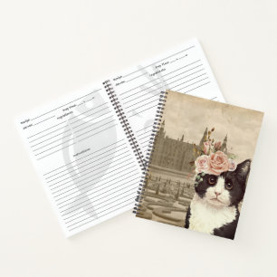 Cuaderno Gato Fancy y la receta del castillo