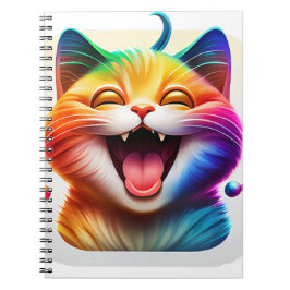 Cuaderno Gato feliz