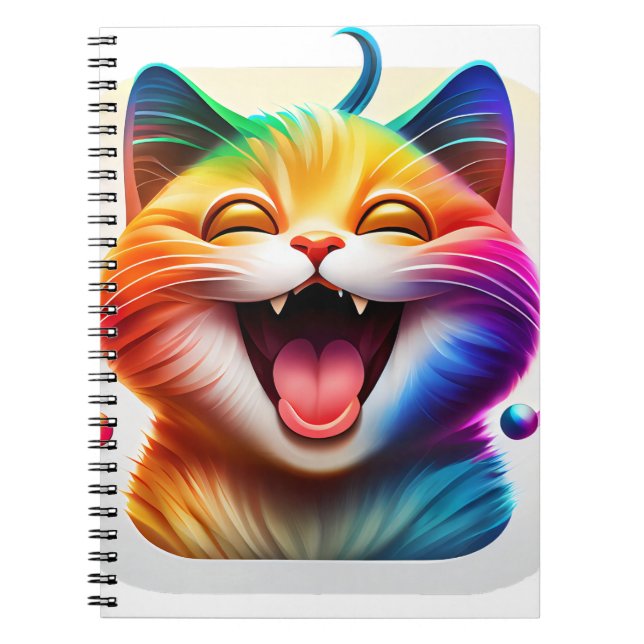Cuaderno Gato feliz (Frente)