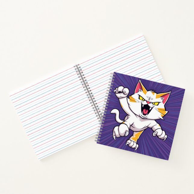 Cuaderno Gato fuerte (Interior)