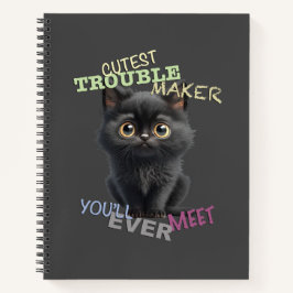 Cuaderno Gato Gatito Gatito Menor Problema Maker Aburrido D