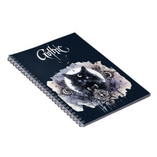 Cuaderno Gato Gótico