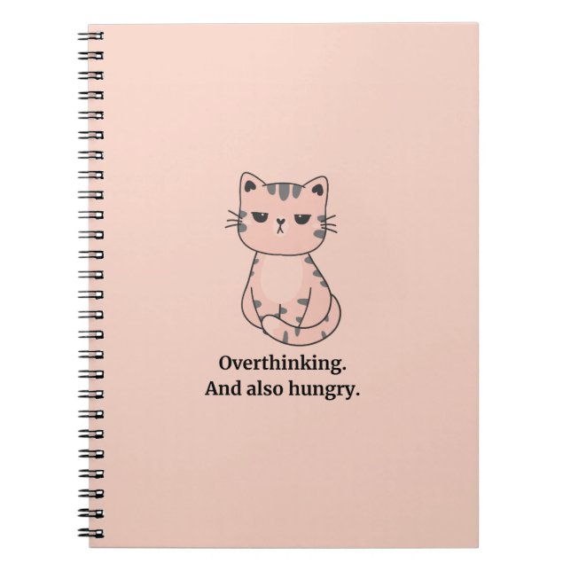 Cuaderno Gato Hangry (Frente)