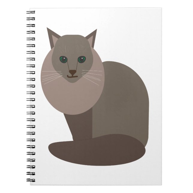 Cuaderno Gato Lover, Gato Mamá, Gatito, Mascota, Furbaby (Frente)