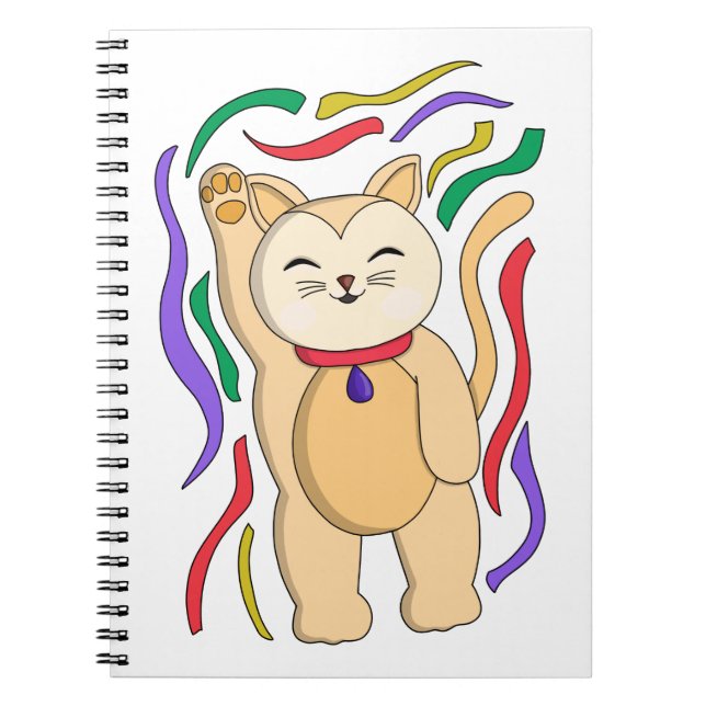 Cuaderno Gato Lucky (Frente)
