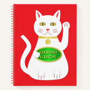 Cuaderno Gato Lucky Oriental
