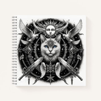 Cuaderno "Gato místico"