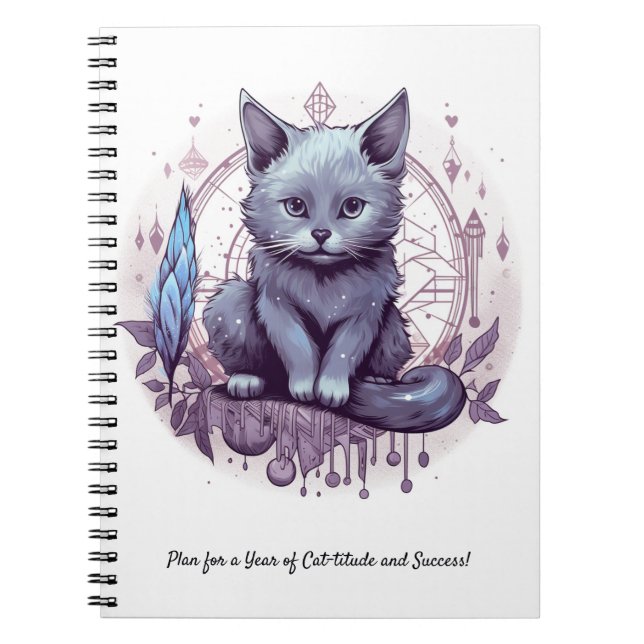 Cuaderno Gato místico (Frente)