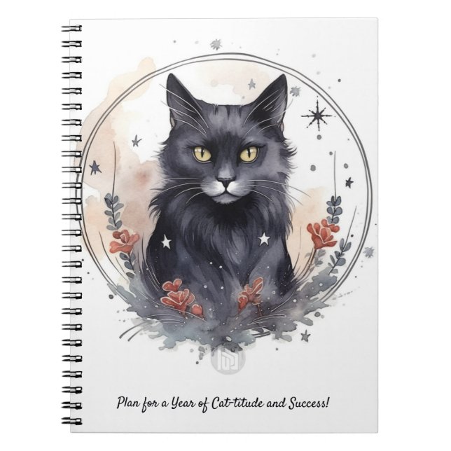 Cuaderno Gato místico (Frente)