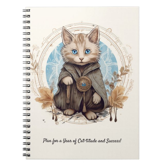 Cuaderno Gato místico (Frente)