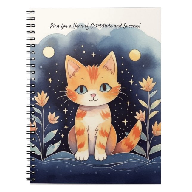 Cuaderno Gato místico (Frente)