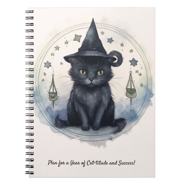 Cuaderno Gato místico (Frente)