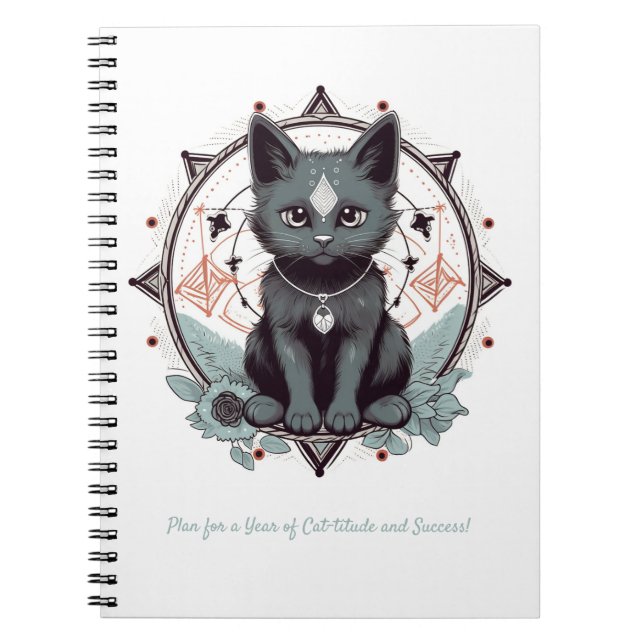 Cuaderno Gato místico (Frente)