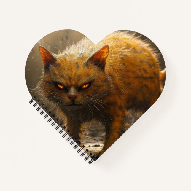 Cuaderno Gato monstruo  (Anverso)