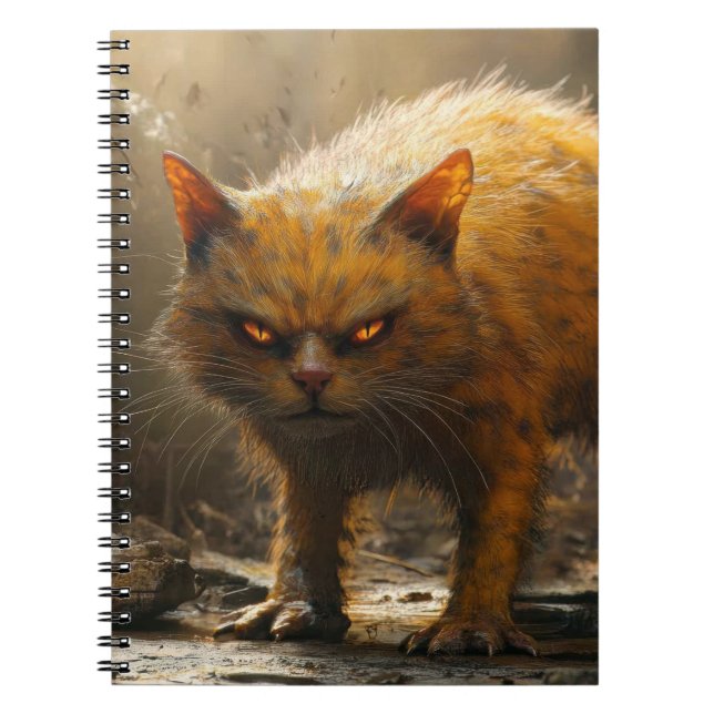 Cuaderno Gato monstruo  (Frente)