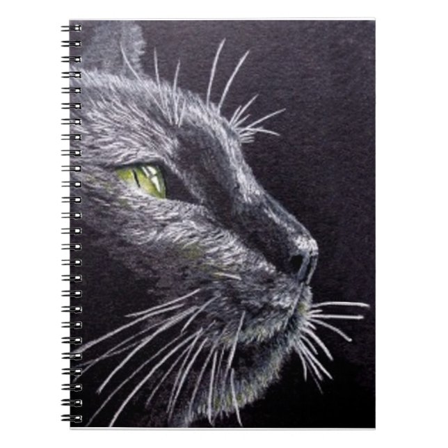 Cuaderno Gato negro (Frente)