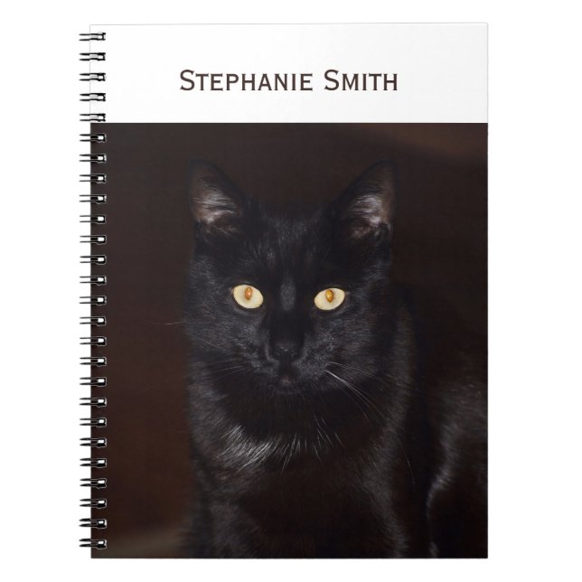 Cuaderno Gato negro (Frente)