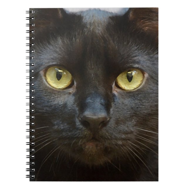 Cuaderno Gato negro (Frente)