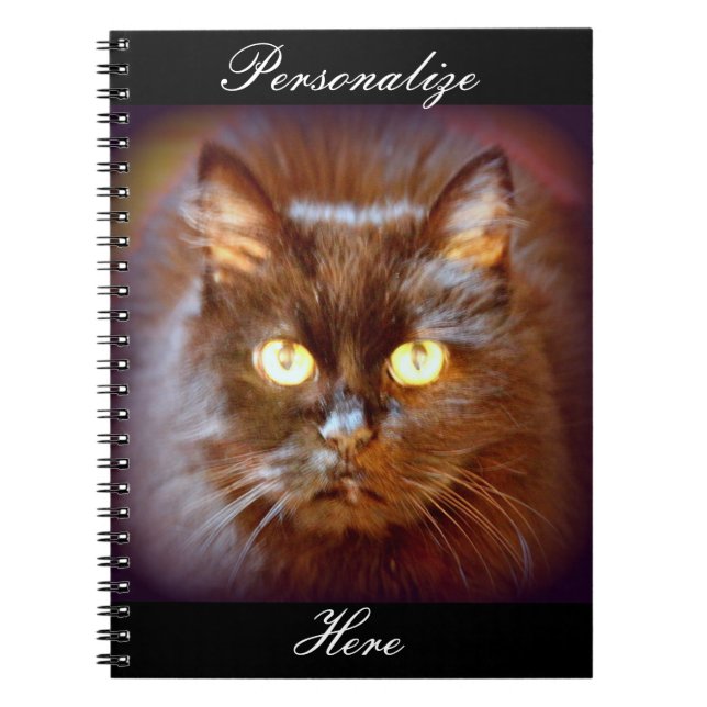 Cuaderno gato negro (Frente)