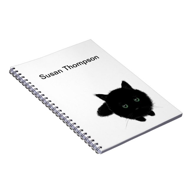 Cuaderno Gato negro (Lado Derecho)