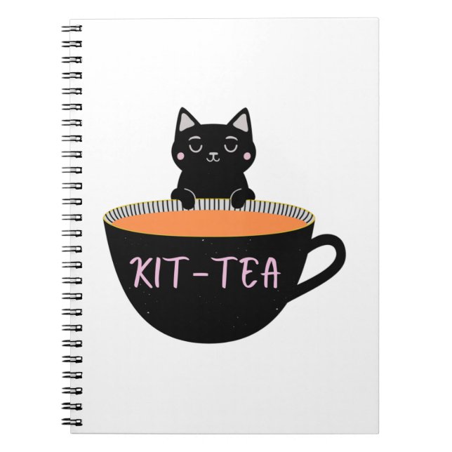CUADERNO GATO NEGRO KIT-TEA (Frente)
