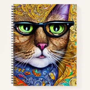 Cuaderno Gato Nerd