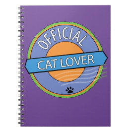 Cuaderno Gato Oficial Lover